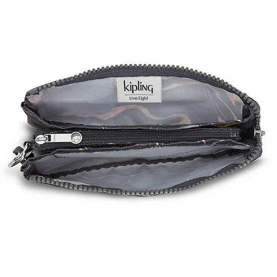 Plecaki Kipling Creativity Large Printed Pouch Szare | PL 1121XY